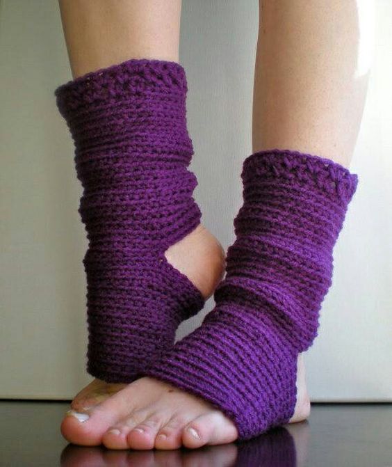 CALCETINES PARA YOGA A CROCHET! (crochet yoga socks) 