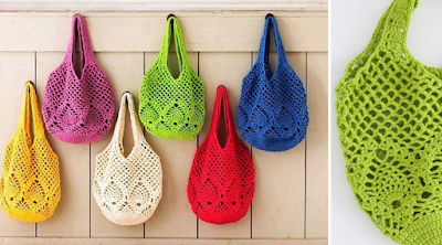 Resultado de imagen para Bolsa de verano en crochet