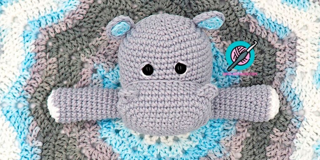 Baby Kit, Hipopótamo Melman – Patrón Gratis