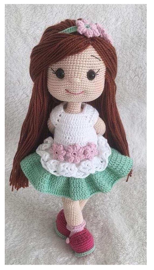 Muñeca Eliza en español paso a paso