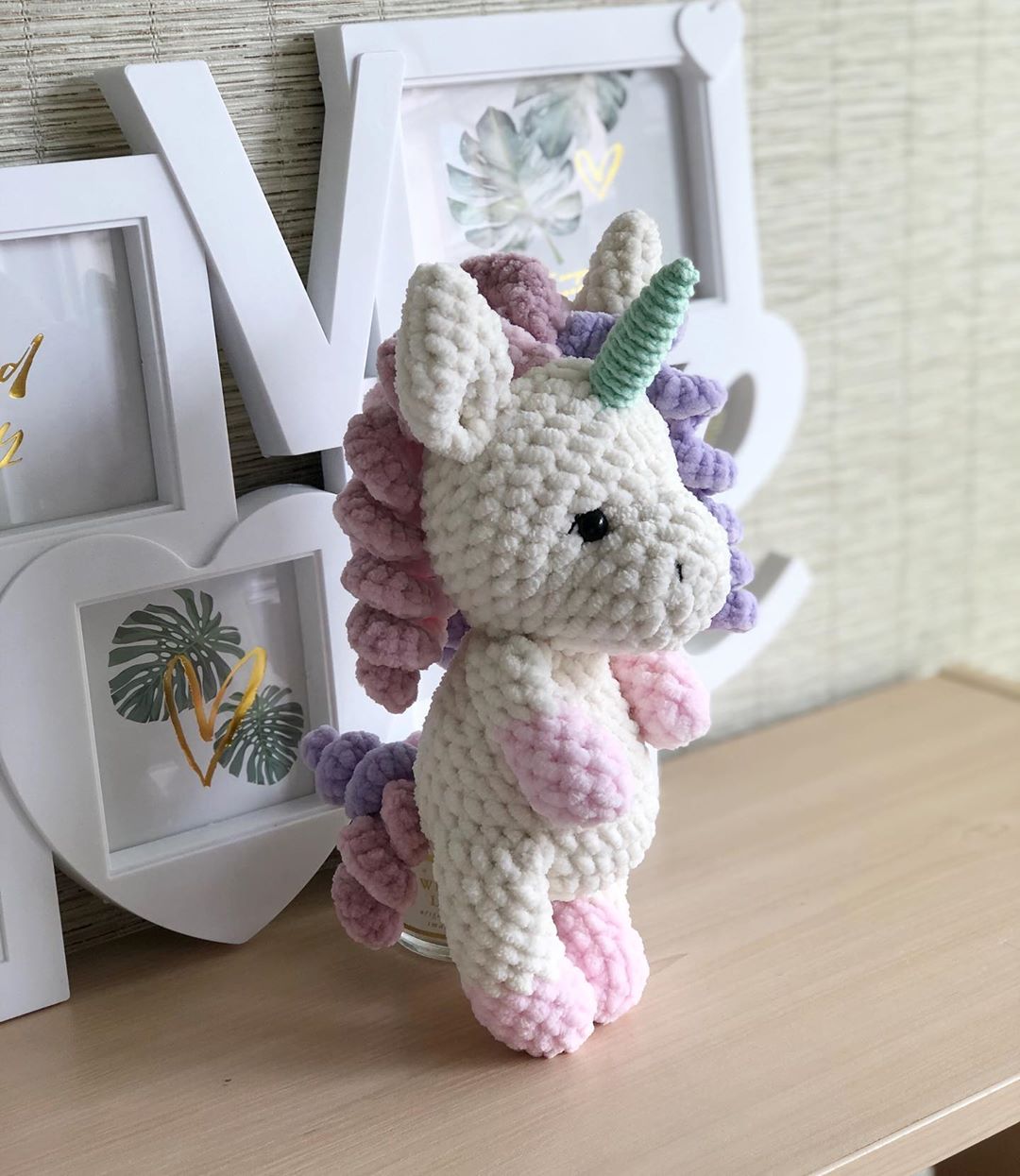 Hermoso Unicornio Amigurumis #1 – Patrón gratis