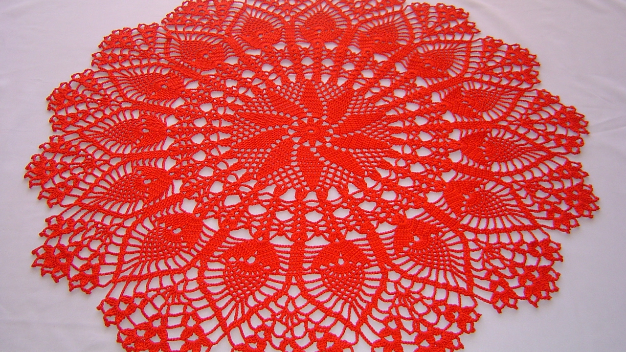 Centro de mesa Crochet – Patrón gratis