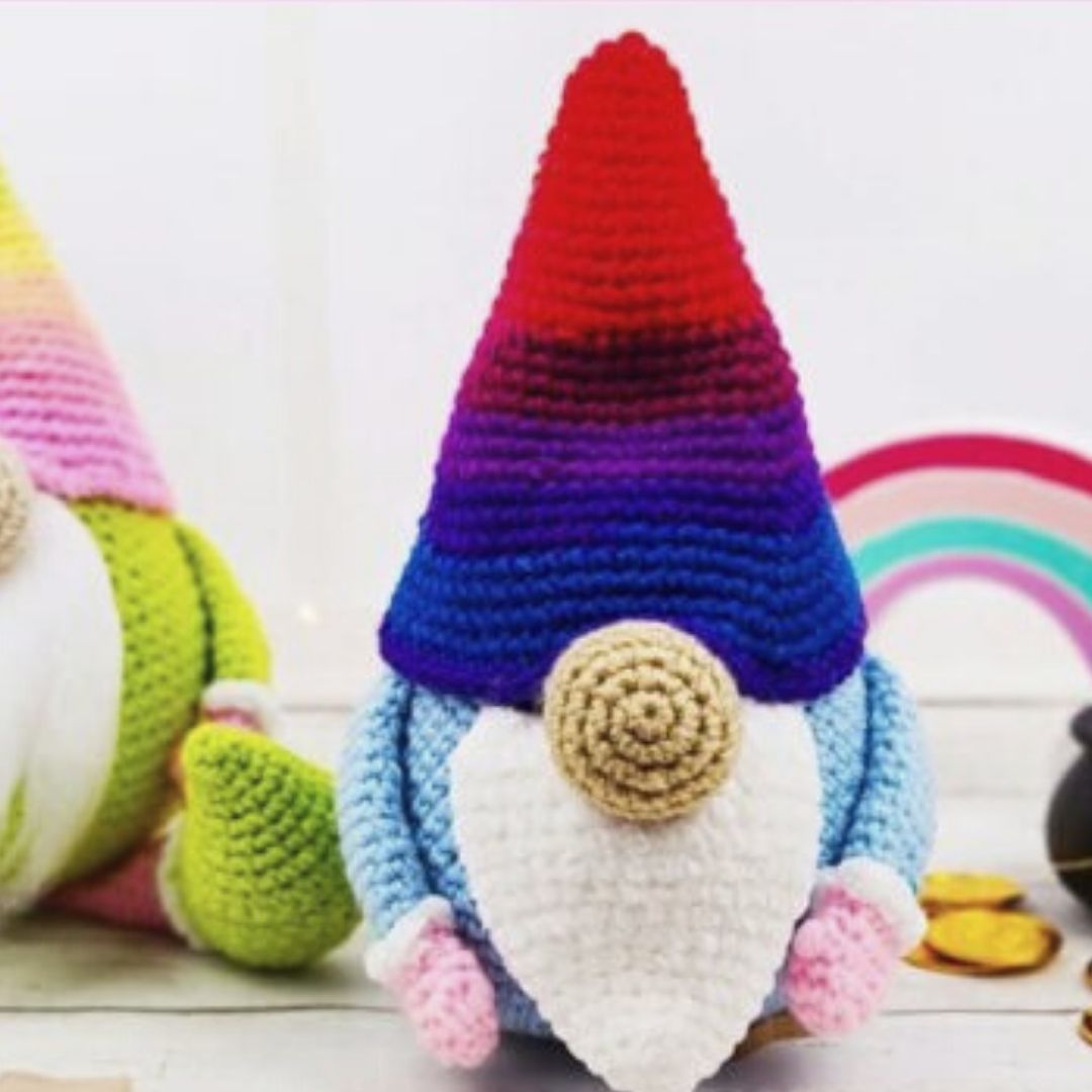 PATRÓN GRATIS Gnomo Amigurumi paso a paso en español