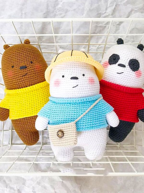 PATRÓN GRATIS de Osito Amigurumi paso a paso en español