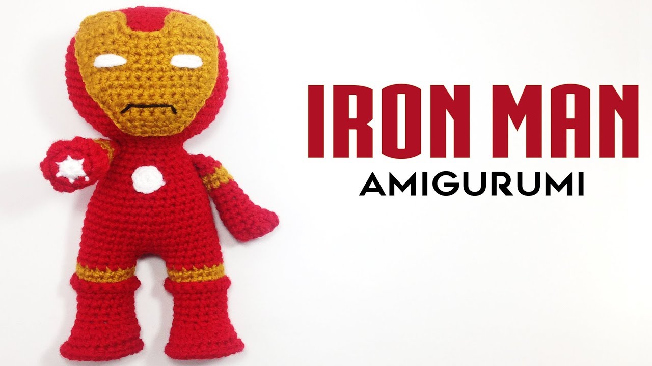 PATRÓN GRATIS de Iron Man paso a paso en español