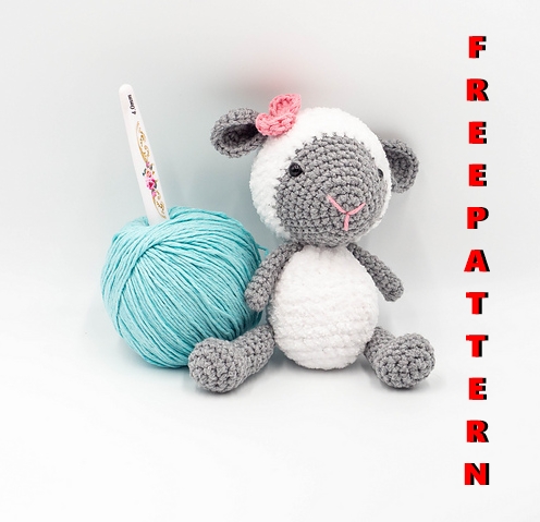 PATRÓN DE OVEJA AMIGURUMI GRATIS PASO A PASO (ESPAÑOL / ENGLISH)