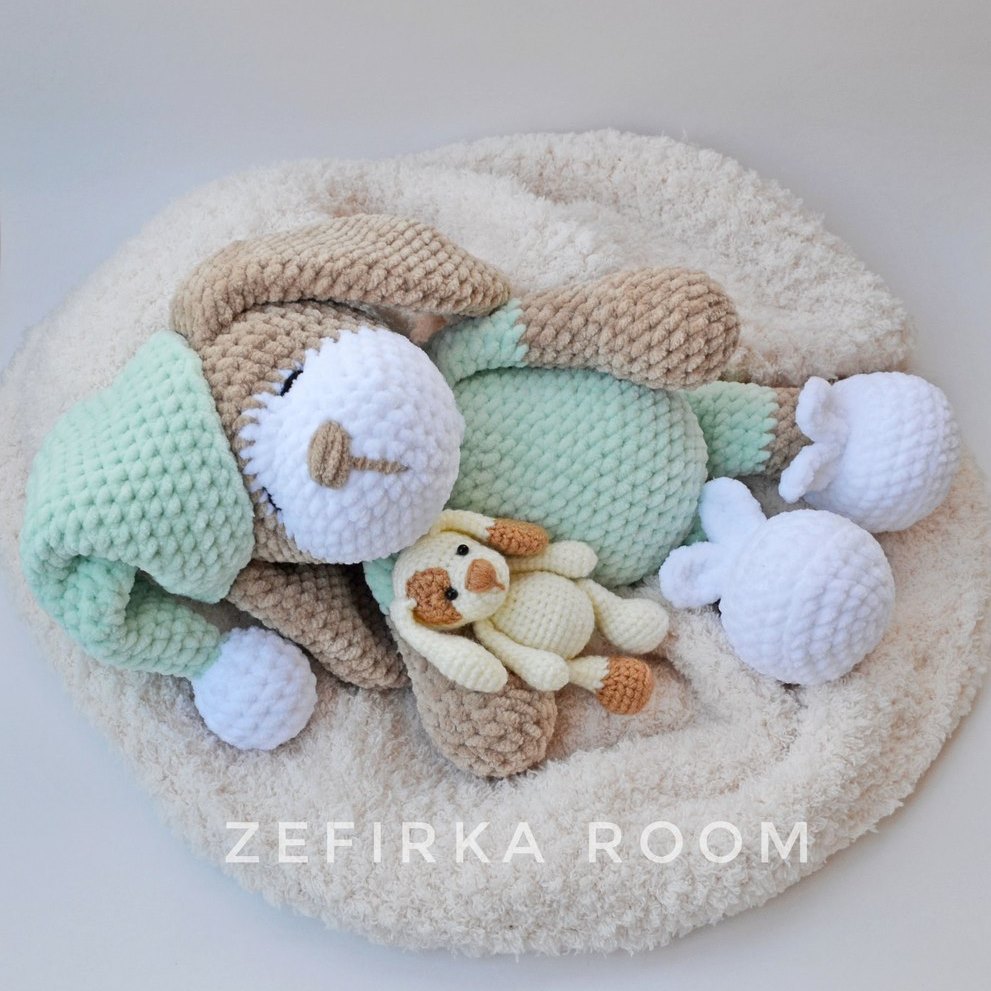 PATRÓN GRATIS Perro Dormido Amigurumi paso a paso