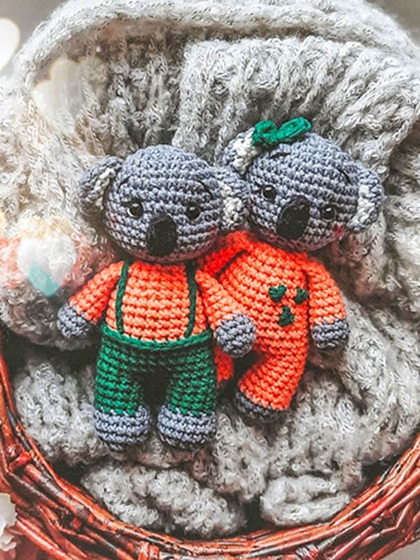 PATRÓN GRATIS Koala Amigurumi paso a paso
