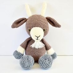 Amigurumi cabra Copito de Nieve