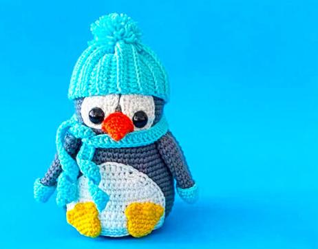 PATRÓN GRATIS Pingüino Amigurumi paso a paso en Español