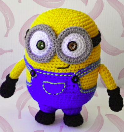 PATRÓN GRATIS de Bob Amigurumi paso a paso