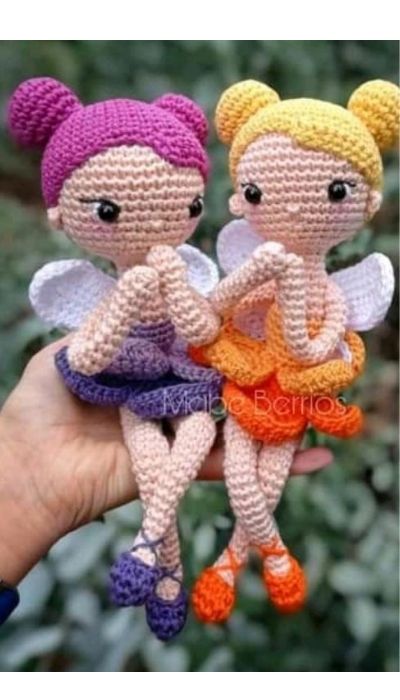 PATRÓN GRATIS Hadas Amigurumi paso a paso en español