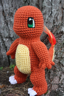 PATRÓN GRATIS Charmander Amigurumi paso a paso