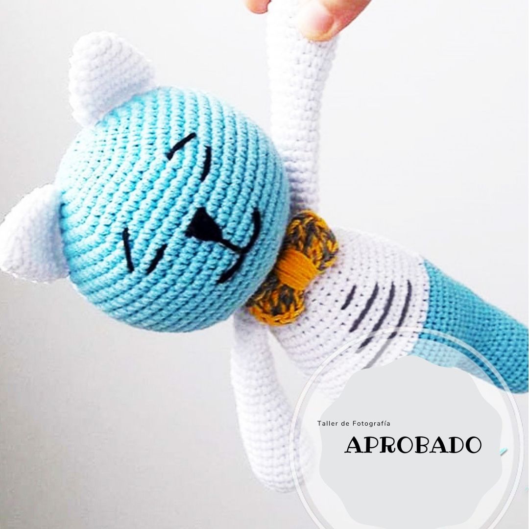 PATRÓN GRATIS de Gatito Amigurumi paso a paso en español