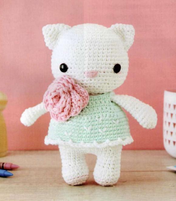 PATRÓN GRATIS Gatita Mimosa Amigurumi paso a paso en español