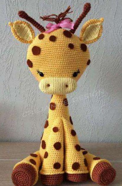 PATRÓN GRATIS Tierna Jirafa Amigurumi paso a paso en español