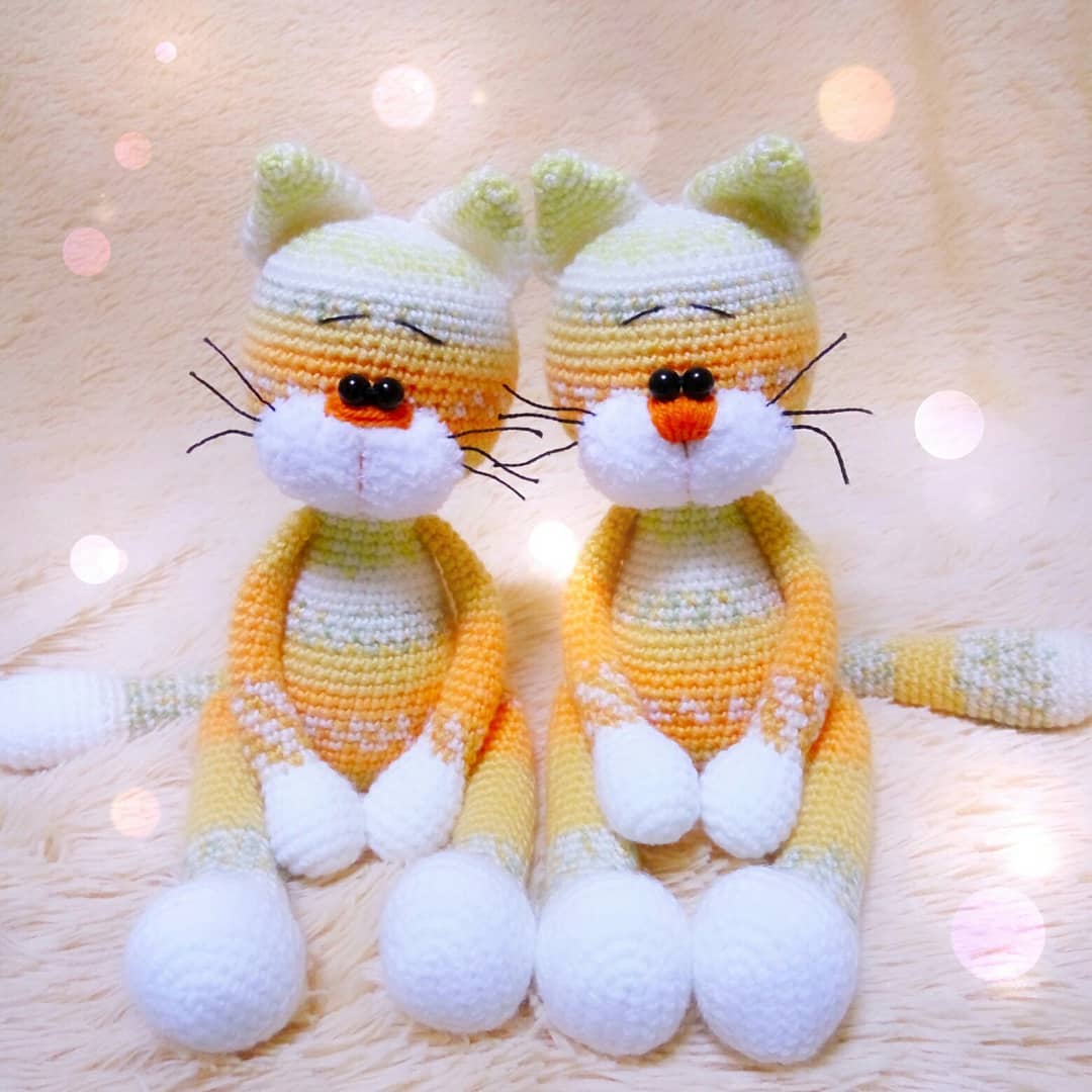 PATRON GRATIS Gatos Amigurumis paso a paso
