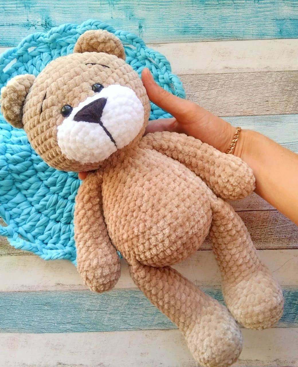 PATRÓN GRATIS Oso de Peluche Amigurumi