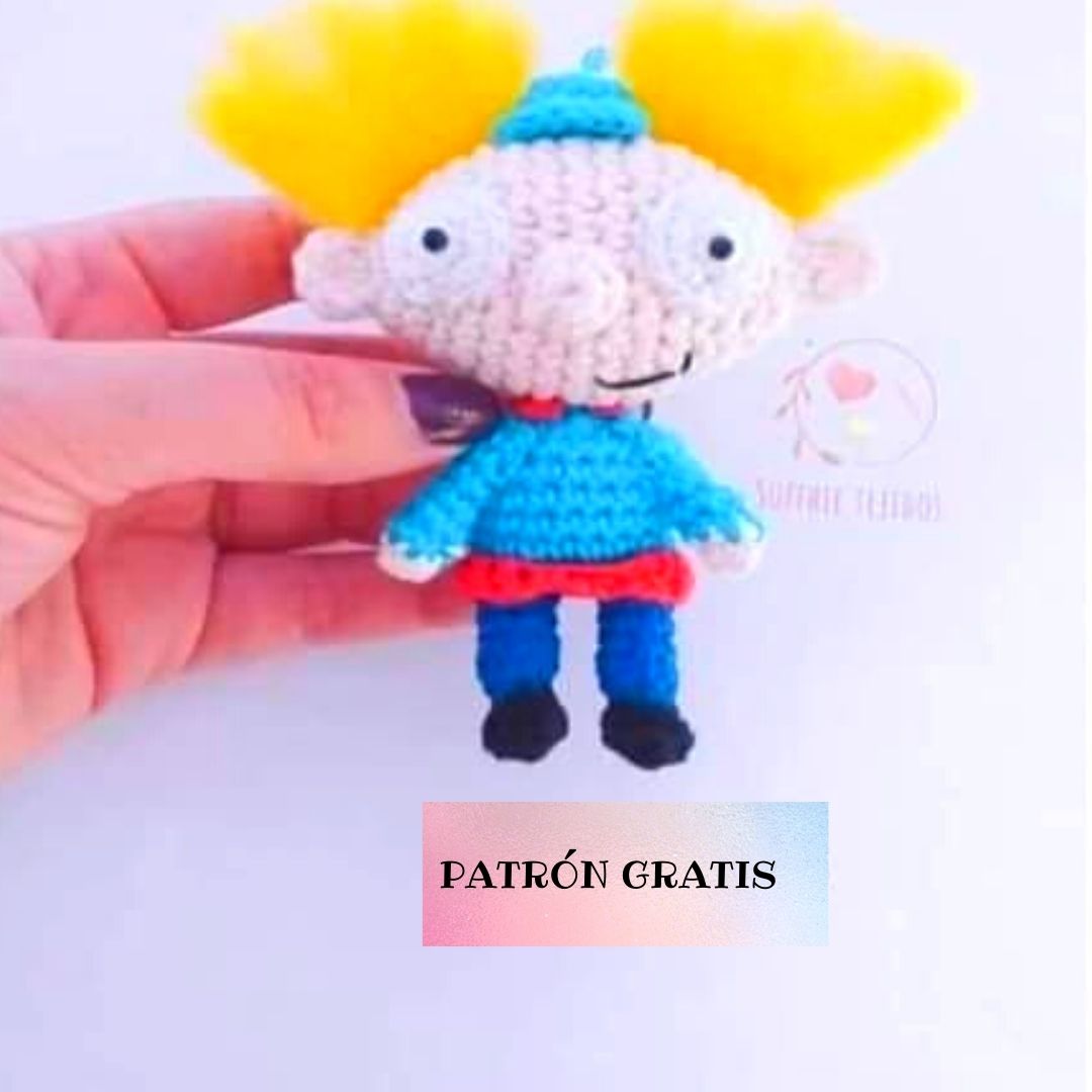 PATRÓN GRATIS Arnold Amigurumi paso a paso