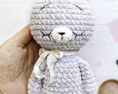 PATRON GRATIS Conejo Amigurumi paso a paso