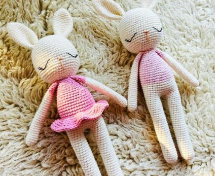 PATRÓN GRATIS Coneja amigurumi paso a paso