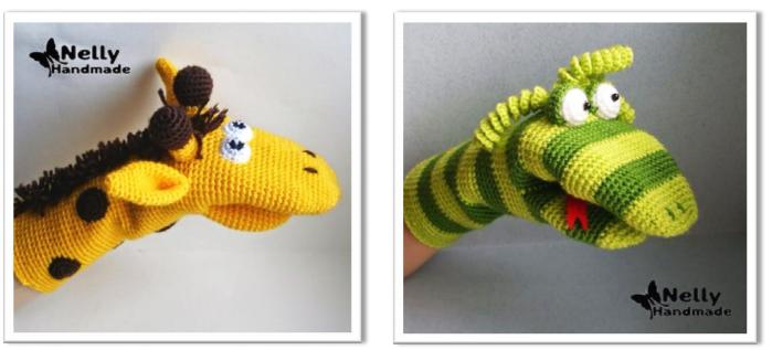 PATRÓN GRATUITO Títeres Amigurumi  paso a paso español