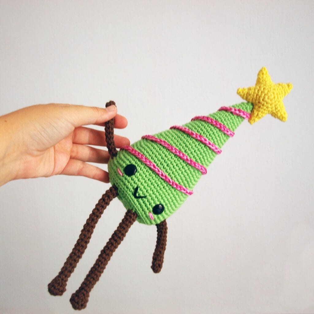 PATRÓN GRATIS Albor de Navidad Kawall