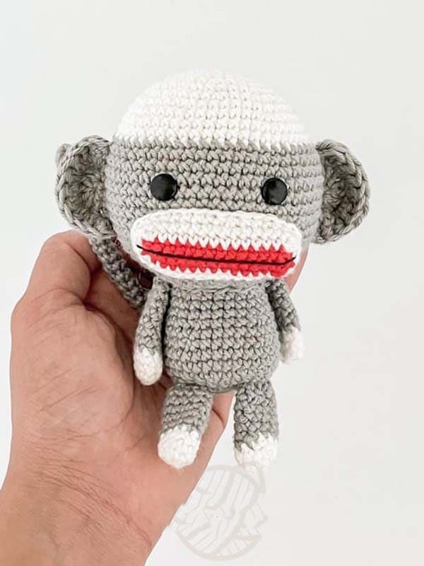 PATRON GRATIS Adorable Mono Amigurumi paso a paso