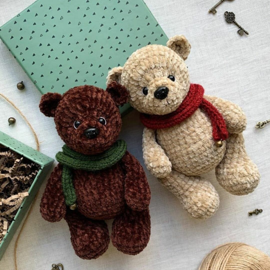 PATRÓN GRATIS Osito de peluche Teddy Juguete Amigurumi