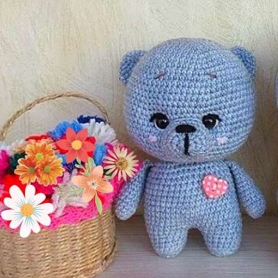 PATRÓN GRATIS Oso de Peluche Amigurumi (Fácil)