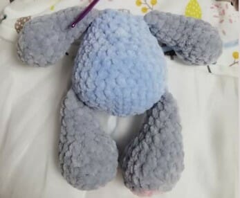 Peluche Ratón Terciopelo Amigurumi PDF Patrón Gratis