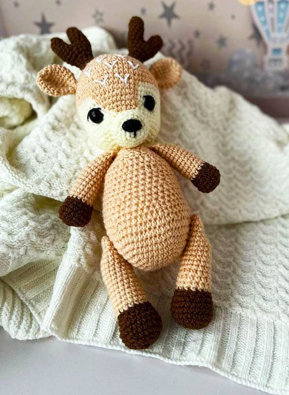 PATRÓN GRATIS Ciervo Kita Juguete Amigurumi