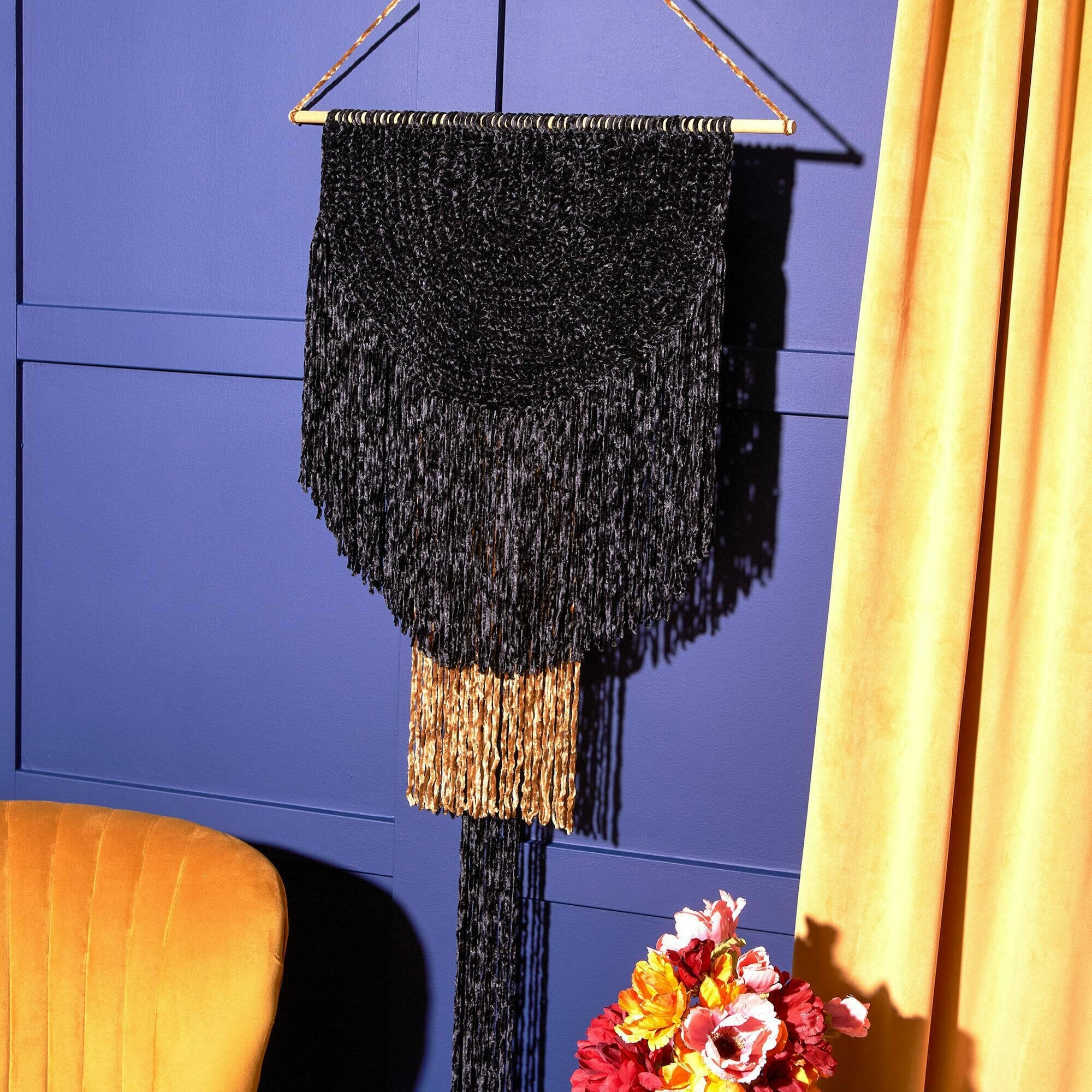 PATRÓN GRATIS Elegante Colgante de Pared en Crochet