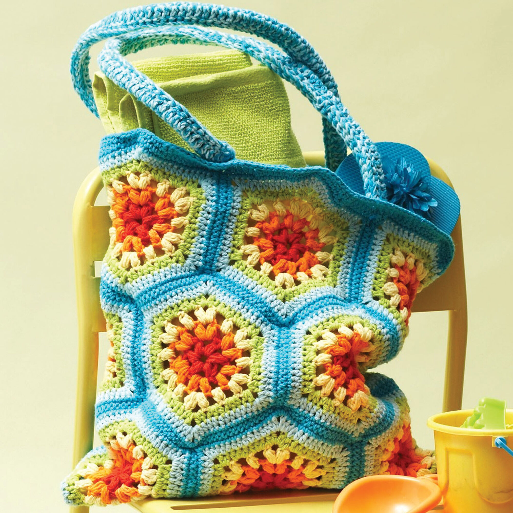 PATRON GRATIS Bolso de Playa en Crochet