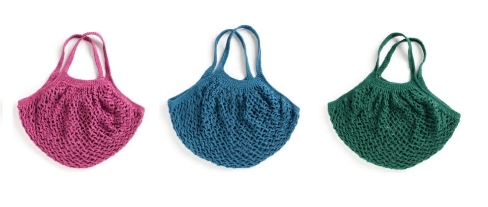 Bolsa de Mercado a crochet