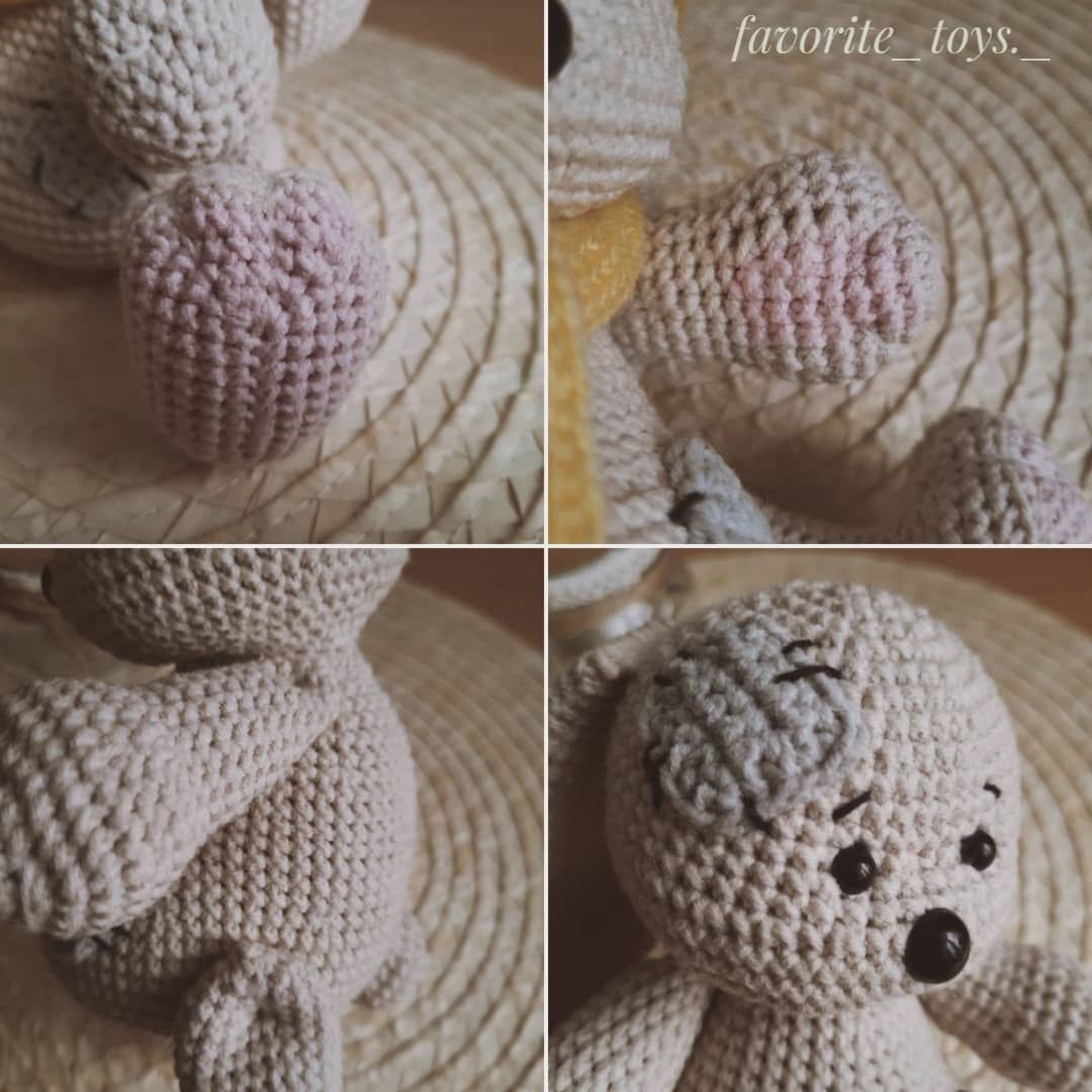 Crochet Bunny Buddy PDF Amigurumi Free Pattern Assembly 1 (1)