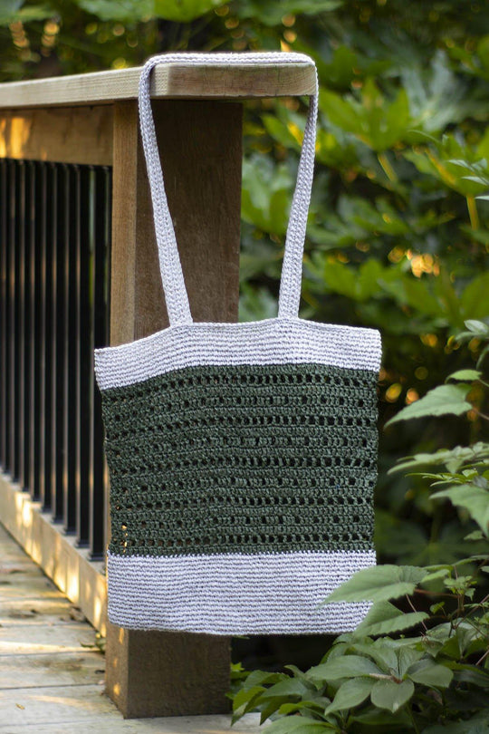 PATRÓN GRATIS Bolso Primavera-Verano a Crochet (Muy fácil)
