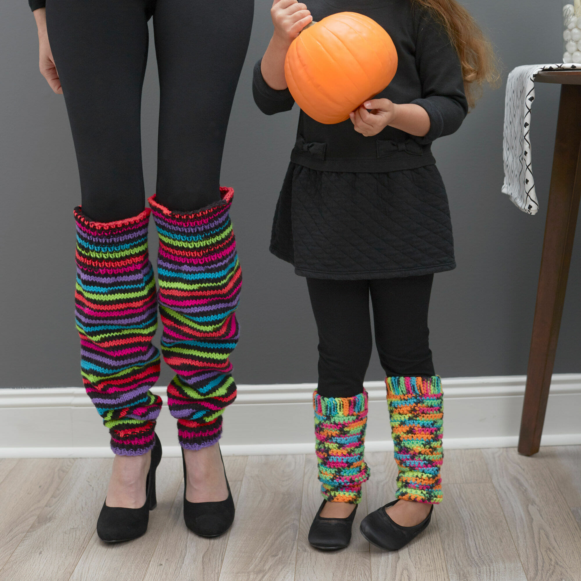 PATRÓN GRATIS Calentadores de Piernas Coloridos a Crochet