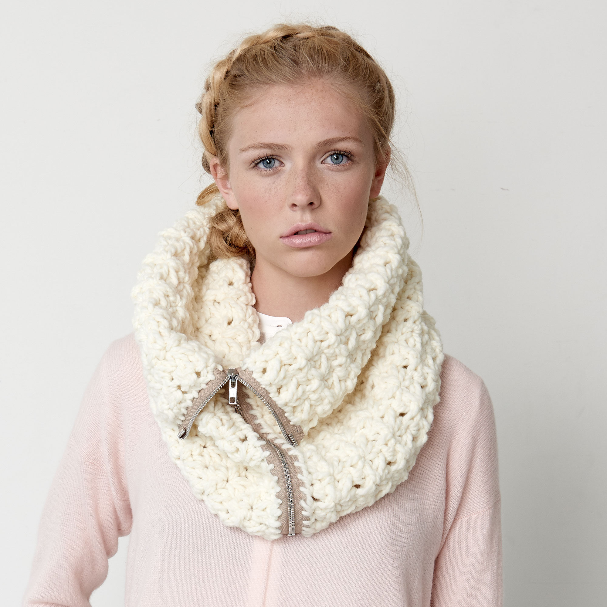 PATRÓN GRATIS Abrigador Cuello en Crochet