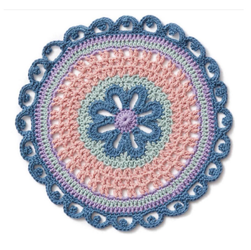 PATRÓN GRATIS Hermosas Mándala  Medusa en Crochet