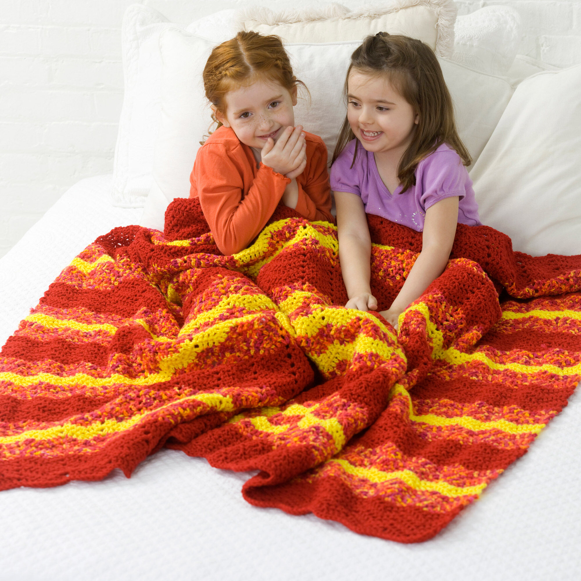 PATRÓN GRATIS Manta Río de Lava a Crochet