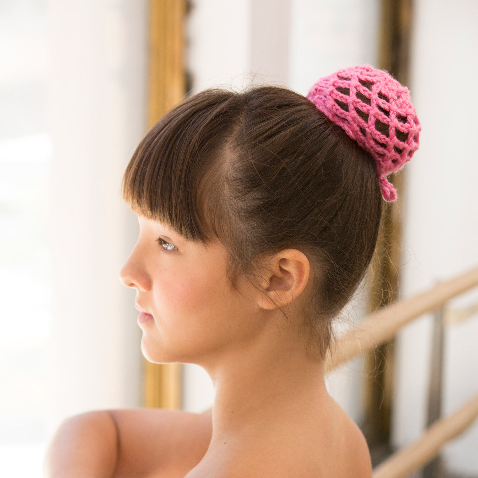 PATRÓN GRATIS Redecilla para el Cabello a Crochet