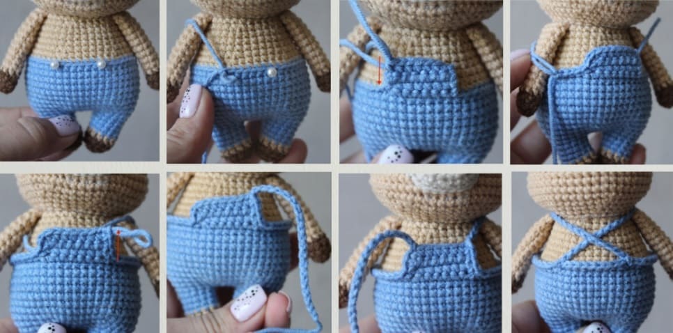 PDF Lindo Toro Amigurumi Patrón Gratis Paso a Paso