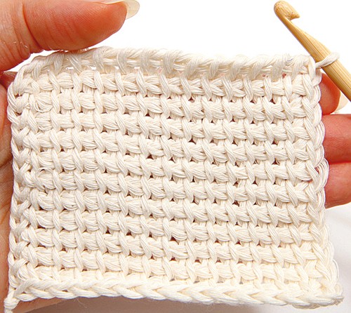 Aprende Cómo Tejer el Punto a Cada Lado de Crochet Ganchillo Reversible 