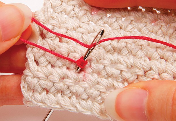 como hacer un nudo frances en crochet paso 03