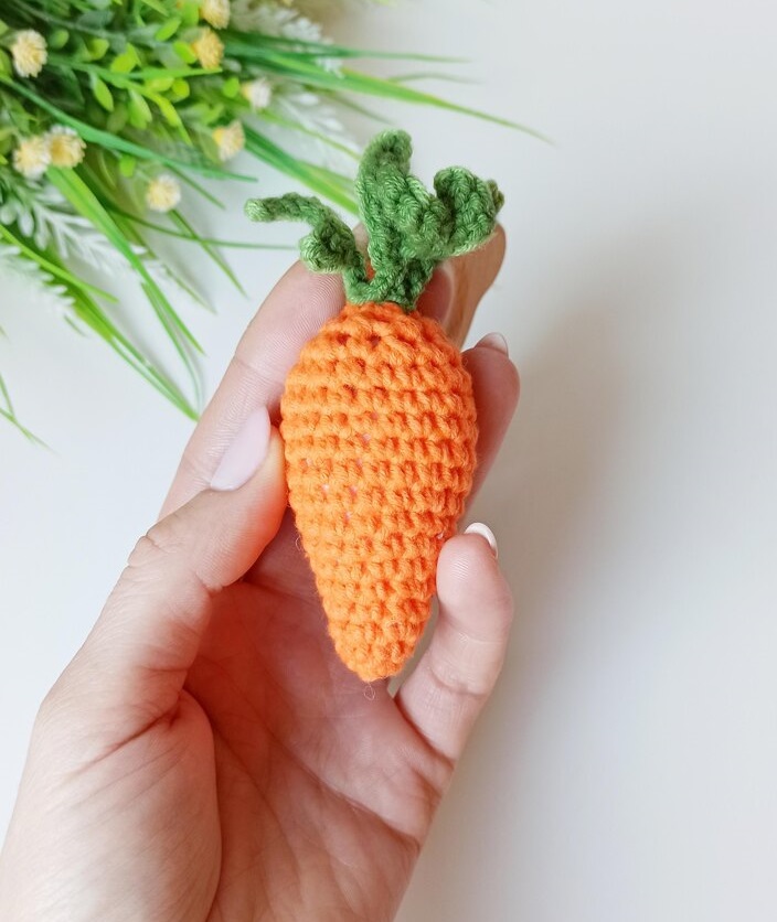 PATRÓN GRATIS Amigurumi Deliciosa Zanahoria a Crochet