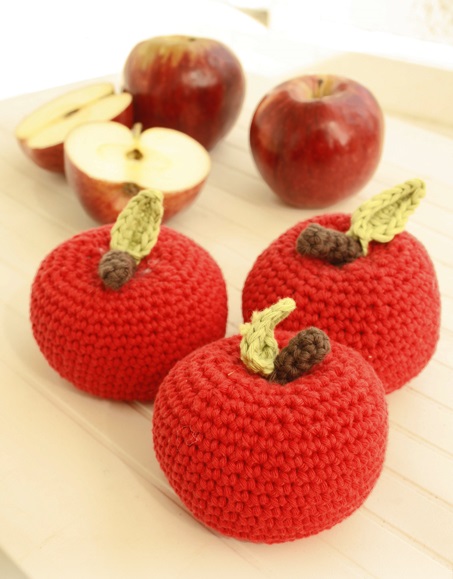 PATRÓN GRATIS Manzanita Amigurumi paso a paso