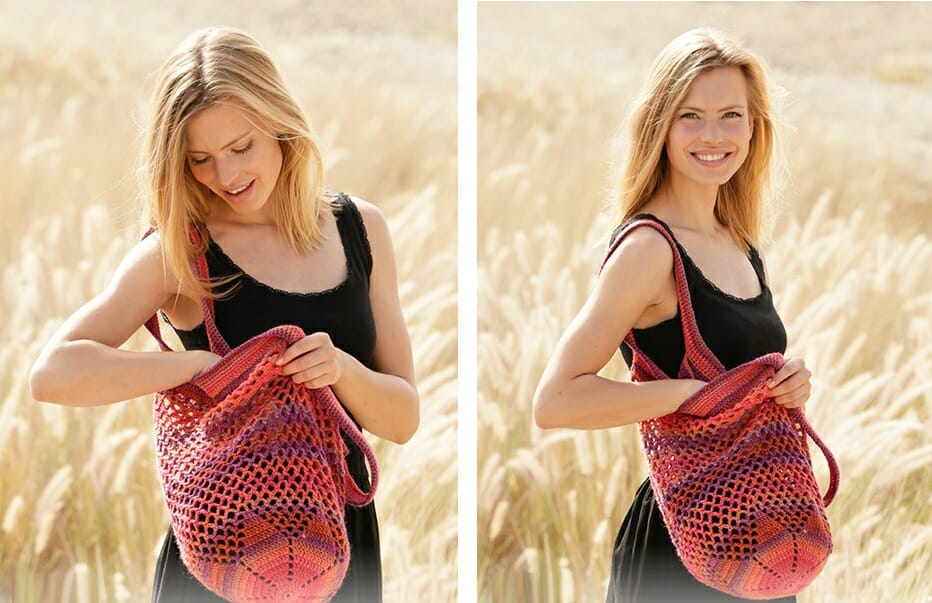 PATRÓN GRATIS Bolsa Estrella en Crochet | FÁCIL |