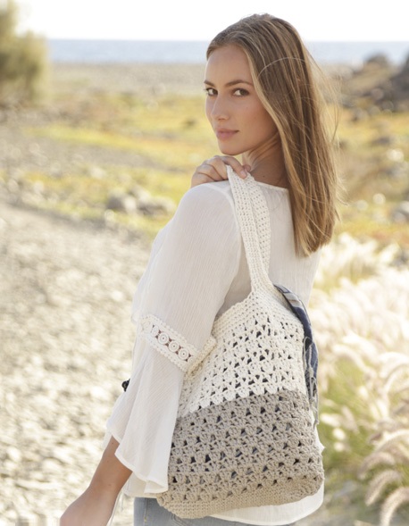 PATRÓN GRATIS Bolso Tiatira a Crochet