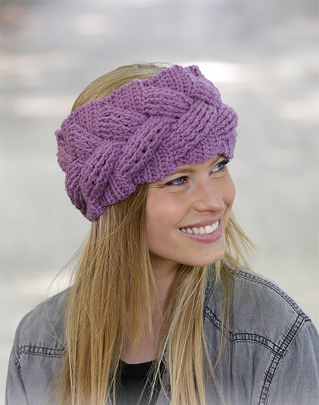 PATRÓN GRATIS Diadema de Azafrán en Crochet